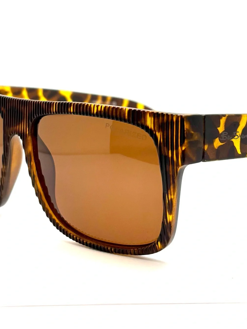 Ben Sherman Polarized Sunglasses Plastic Tortoise Style: Sebastian 55-15-142